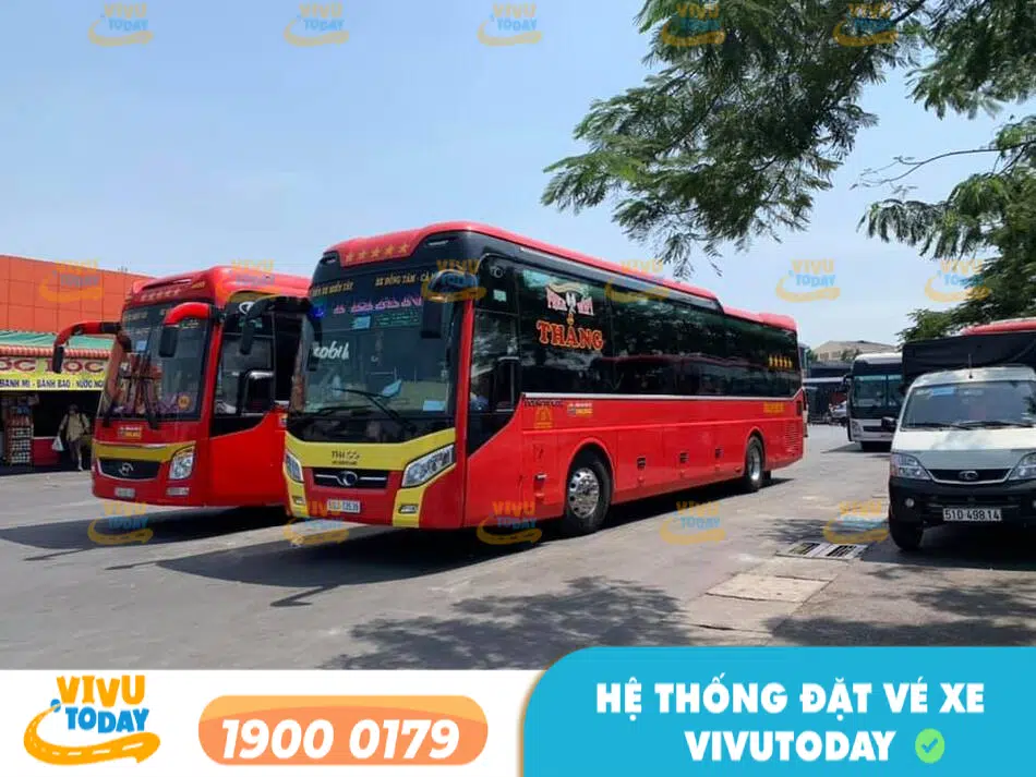 Nhà xe Thắng tuyến Cà Mau chất lượng