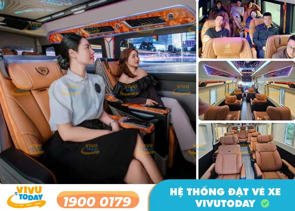 Các tiện ích hiện đại của nhà xe Tràng An Limousine