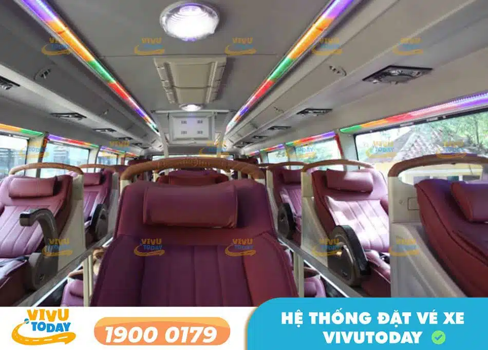 Dòng xe giường nằm 41 chỗ của xe khách Vĩnh Dung Cao Bằng