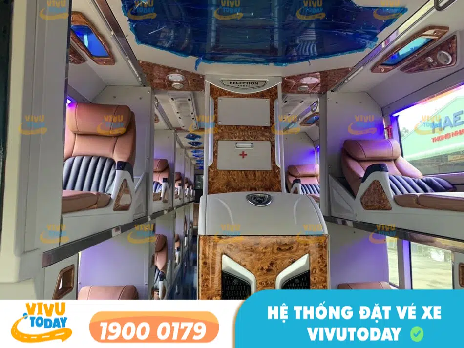 Nội thất cao cấp của nhà xe Bảy Lang