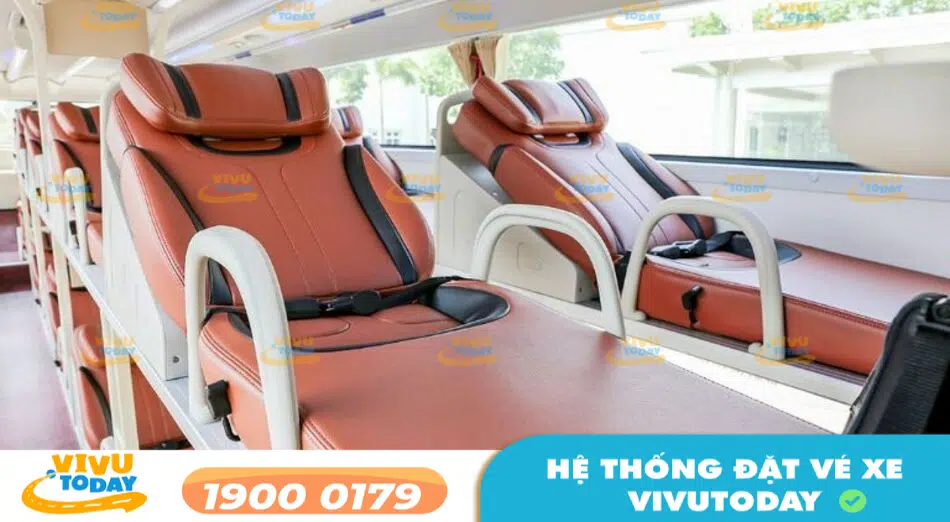 Nội thất cao cấp của nhà xe Mai Quyên