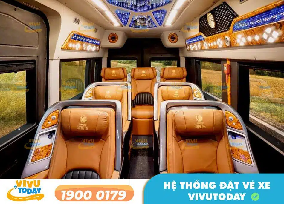 Thiết kế dòng xe ghế Limousine sang trọng của nhà xe Tràng An Limousine