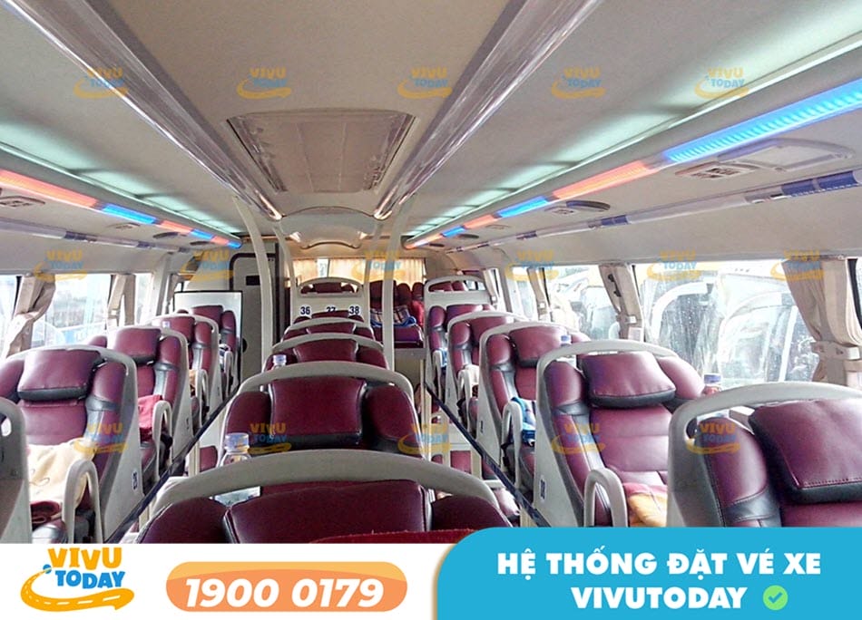 Tiện nghi xe giường nằm 44 chỗ của nhà xe Nam Quân