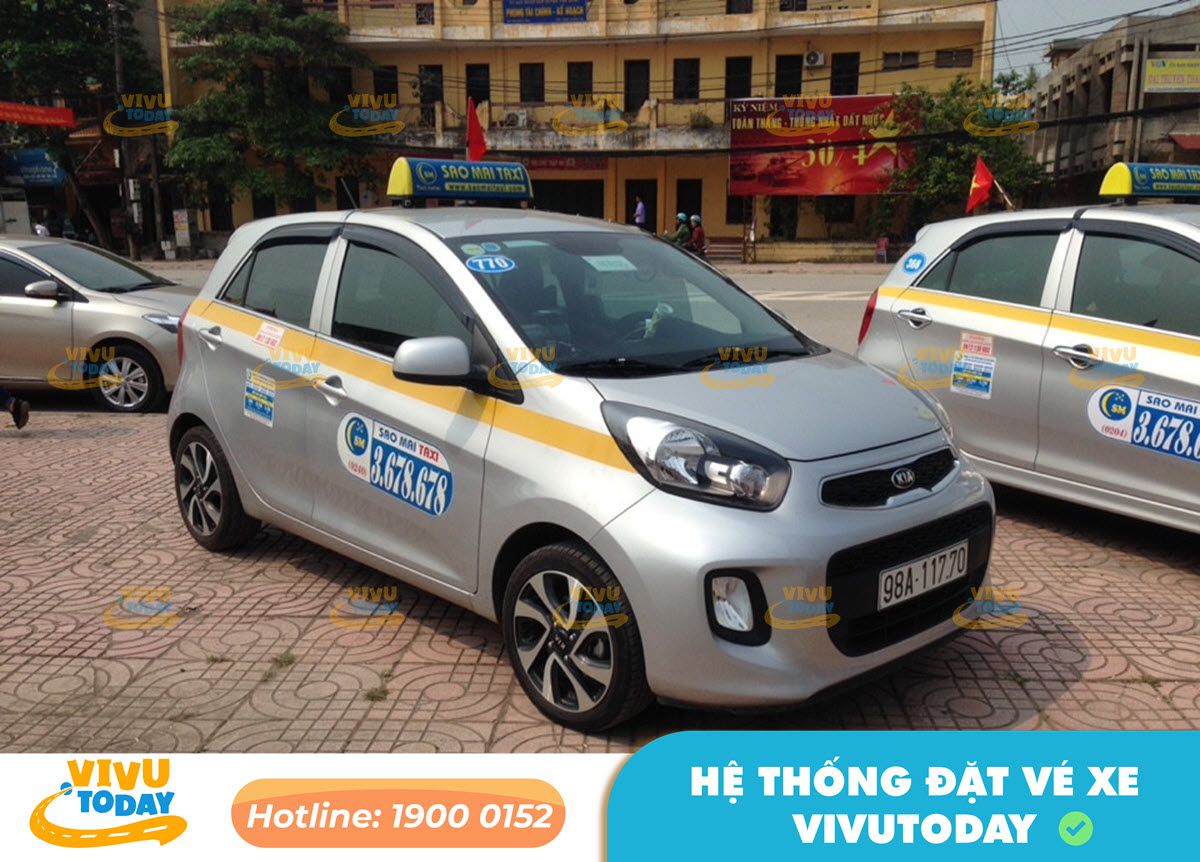 Taxi Sao Mai chuyên phục vụ khách hàng tại Từ Sơn - Bắc Ninh