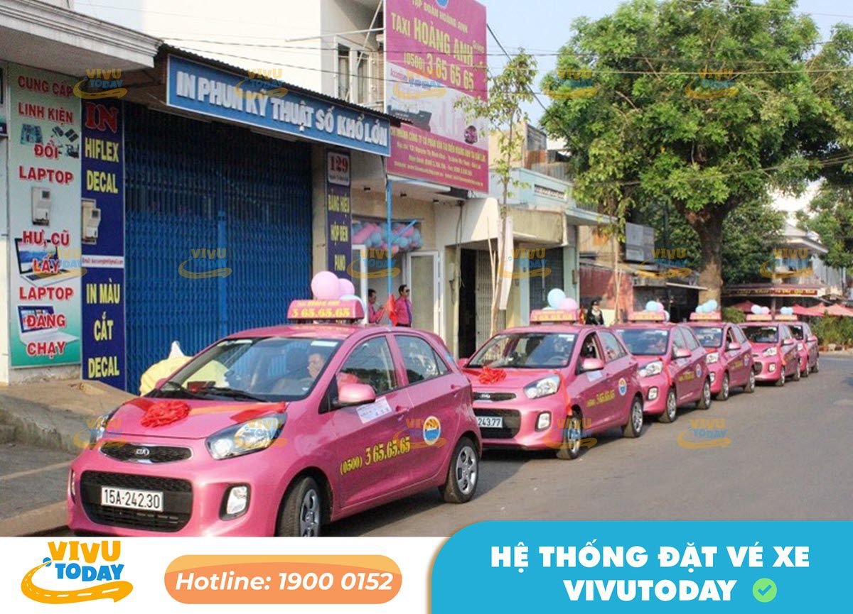 Dịch vụ taxi Hoàng Anh Buôn Hồ - Đắk Lắk