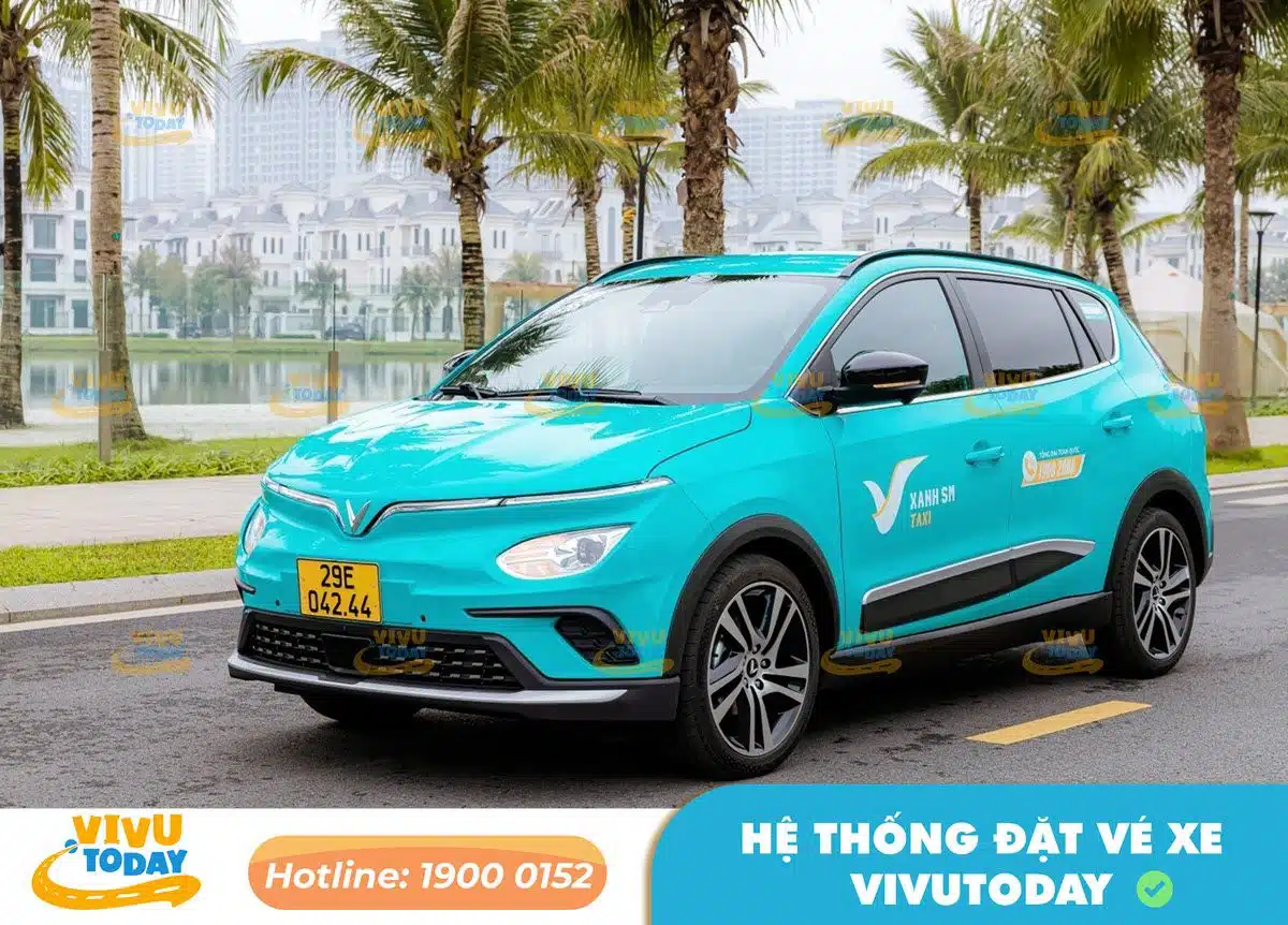 Dịch vụ của hãng Taxi Xanh SM Vinfast Đông Anh