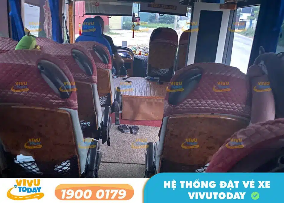 Dòng xe ghế 29 chỗ của nhà xe Đại Thu Bắc Ninh - Bắc Giang