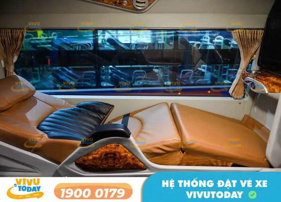Thiết kế nội thất sang trọng của nhà xe Tư Phầu