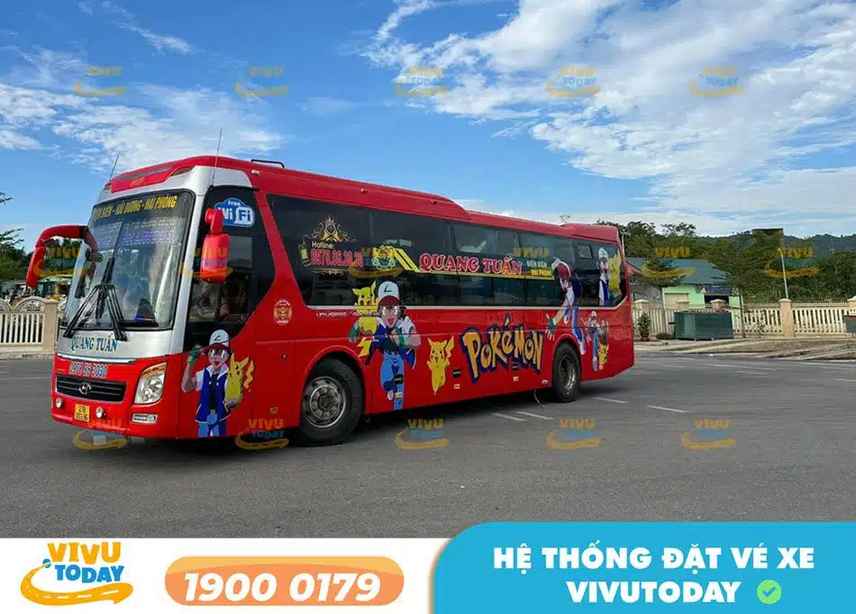 Nhà xe Quang Tuấn Điện Biên đi Hải Phòng