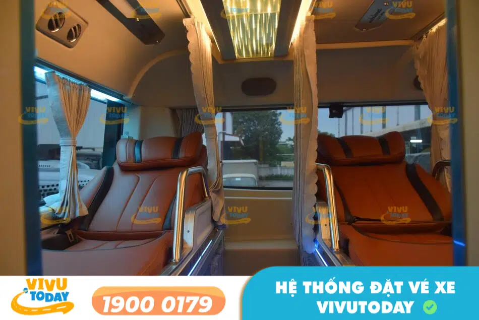 Nội thất cao cấp của nhà xe Bảo Ngọc Sóc Trăng