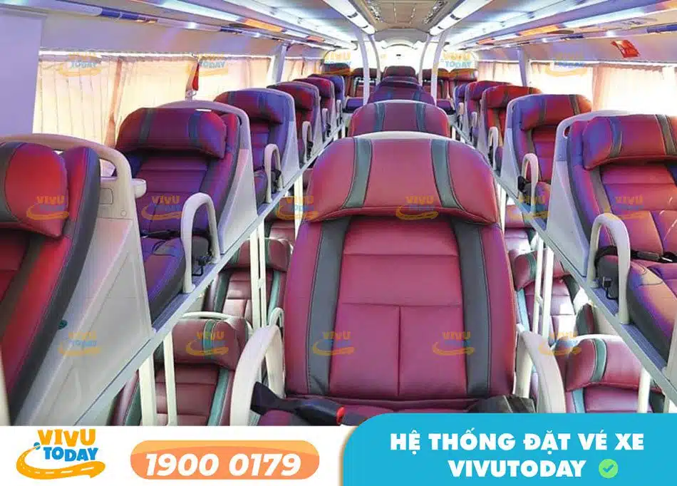Dòng xe giường nằm 44 chỗ của xe khách Thuận Hiếu Đắk Lắk