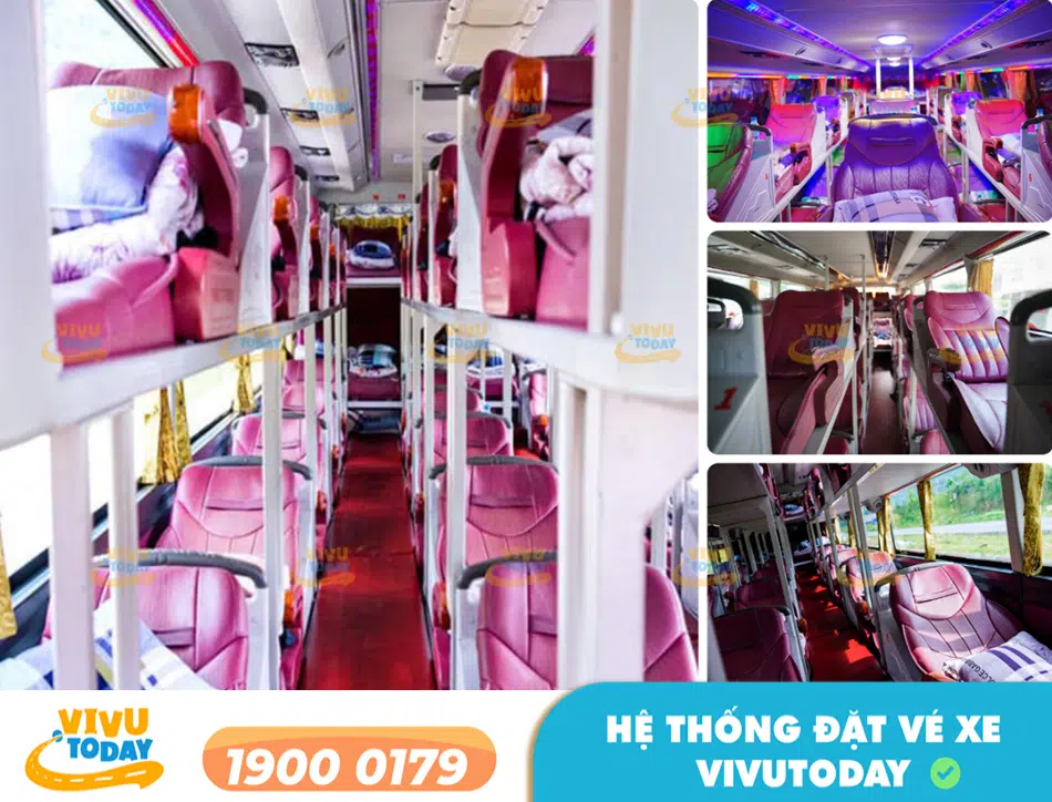Xe giường nằm thế hệ mới của nhà xe Cầu Mè Hà Giang