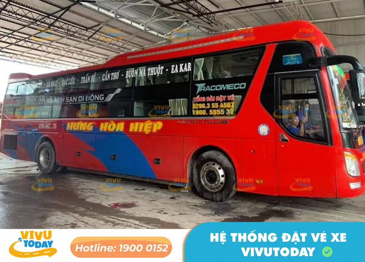 Nhà xe An Hòa Hiệp từ Bà Rịa - Vũng Tàu đi Cần Thơ
