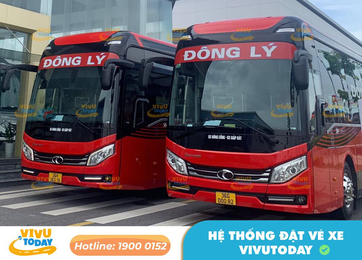Xe khách Đông Lý đi Thanh Hóa từ bến xe Giáp Bát