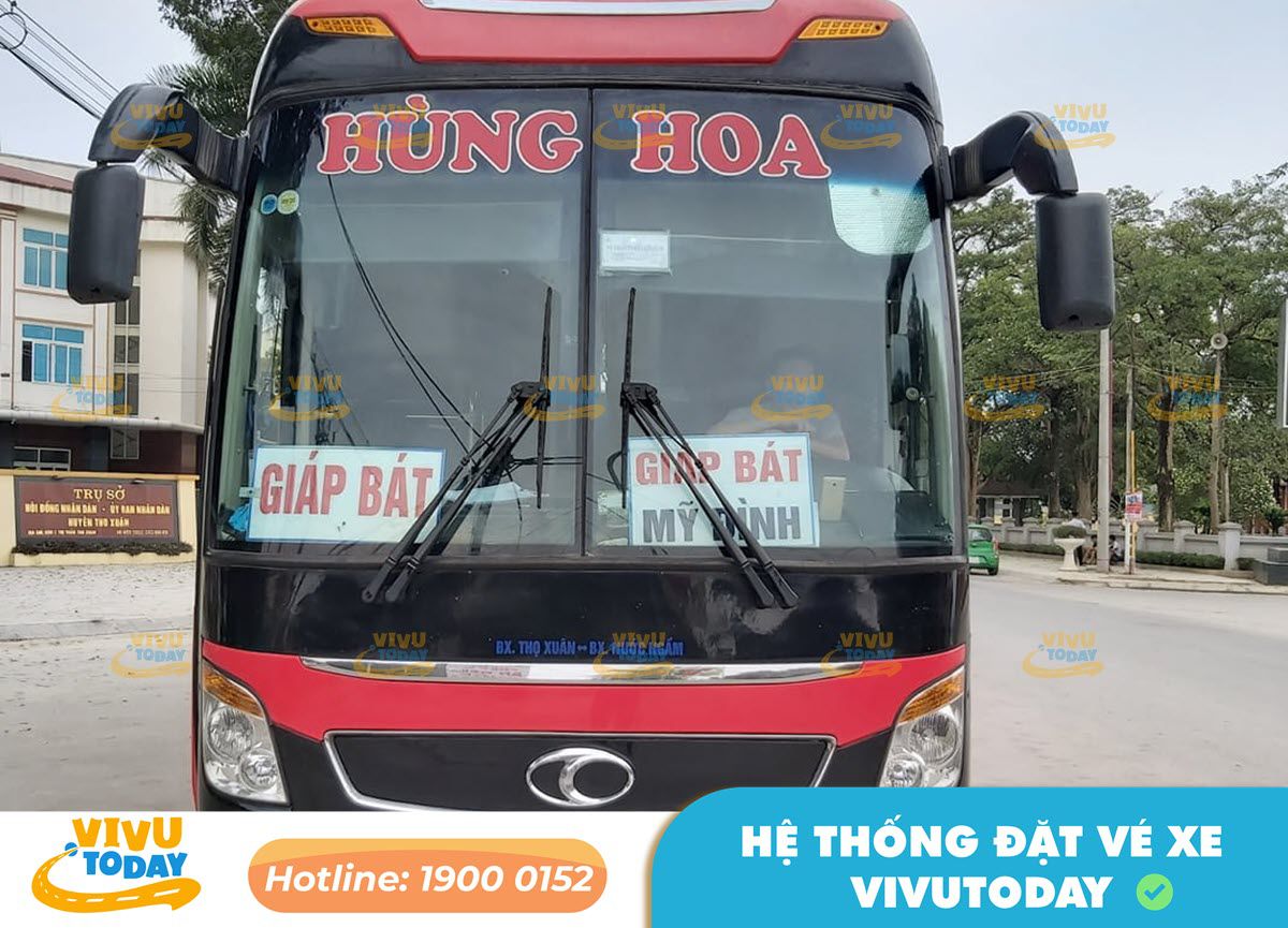 Nhà xe Hùng Hoa từ bến xe Giáp Bát đi Thanh Hóa