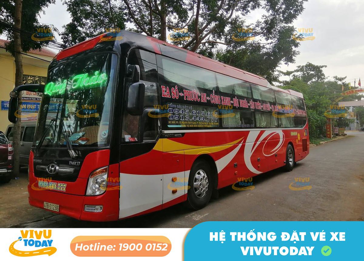 Xe khách Quý Thảo đi Bình Định từ Buôn Ma Thuột - Đắk Lắk