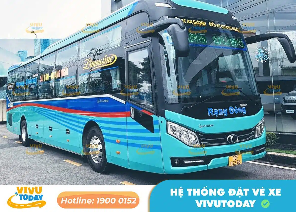 Nhà xe Rạng Đông Buslines đi Nha Trang Khánh Hòa từ bến xe An Sương