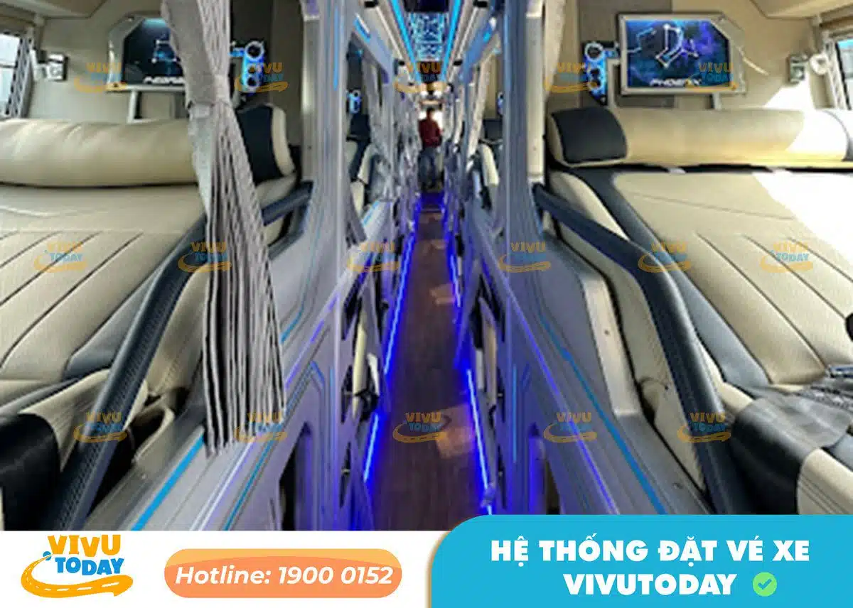 Nội thất xe giường nằm Thành Đào