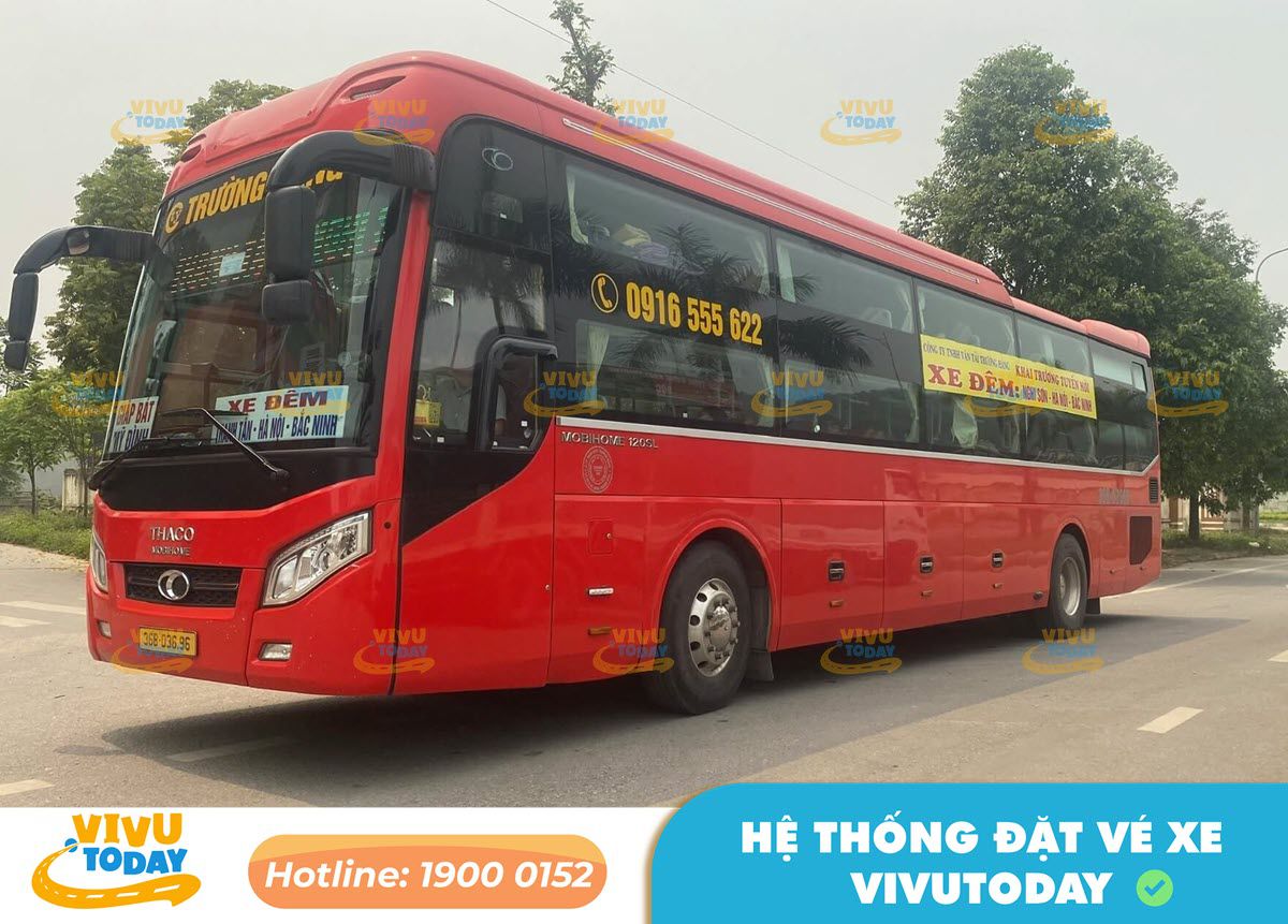Nhà xe Trường Hằng chuyên tuyến bến xe Giáp Bát đi Thanh Hóa