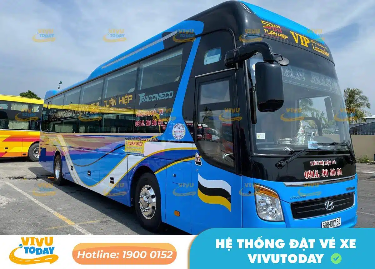 Nhà xe Tuấn Hiệp tuyến Bà Rịa Vũng Tàu đi Cần Thơ