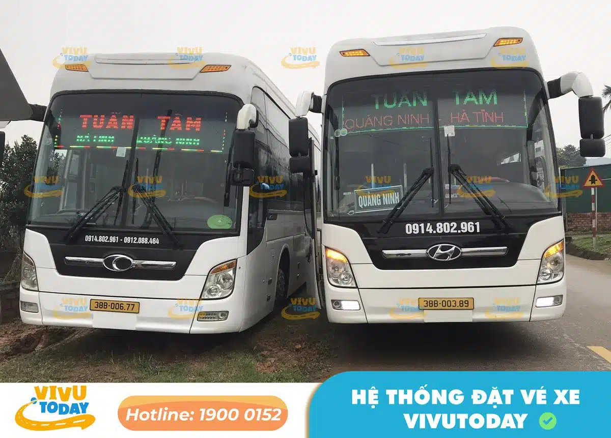 Nhà xe Tuấn Tâm đi Thái Bình từ Nghệ An