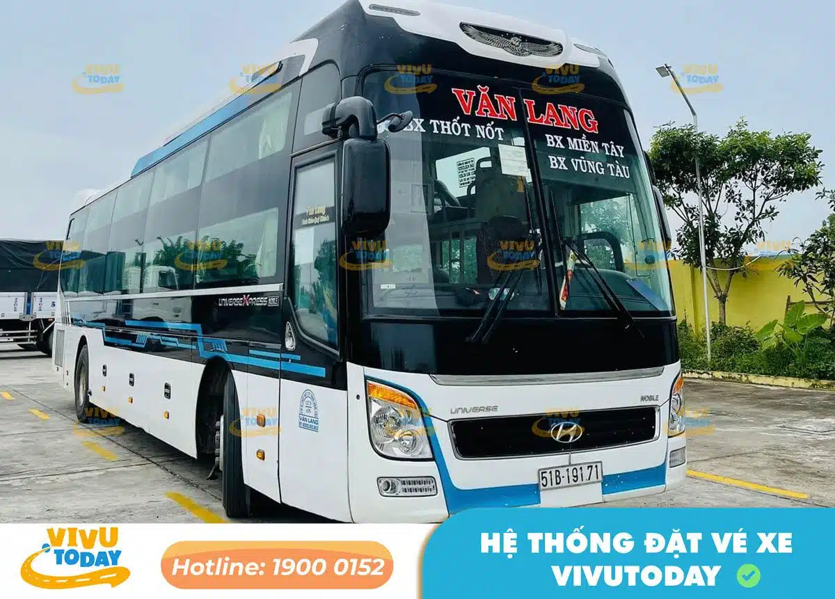 Xe khách Văn Lang đi Cần Thơ từ Bà Rịa - Vũng Tàu