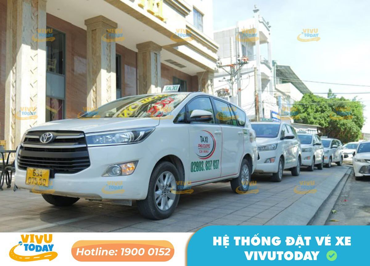 Dịch vụ taxi Taxi Phú Cường uy tín tại Bến Tre