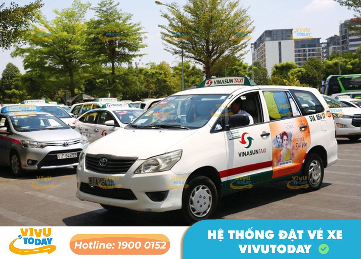 Dịch vụ đưa đón khách của hãng taxi Taxi Vinasun - Dầu Giây