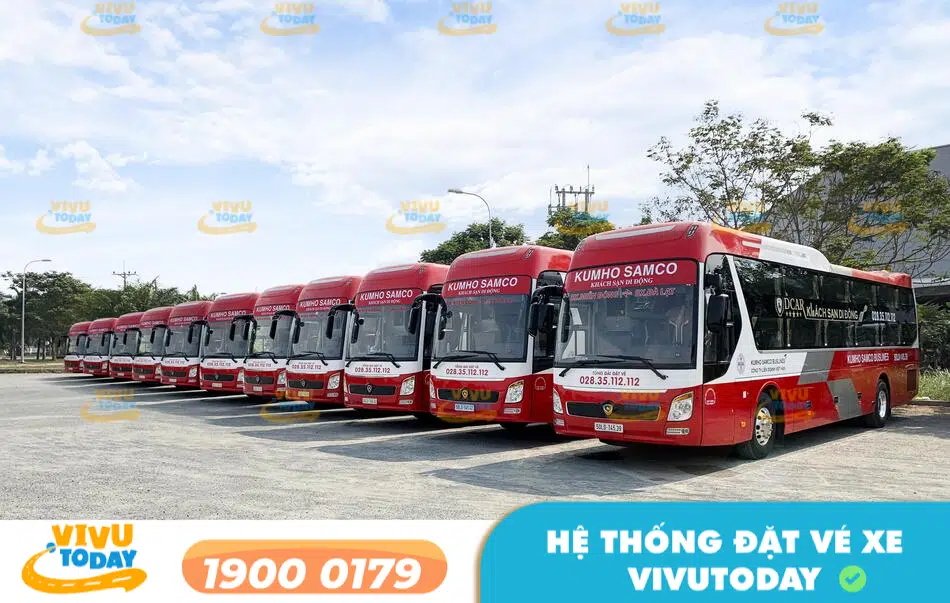 Nhà xe Kumho Samco tuyến Sài Gòn đi Kiên Giang chất lượng