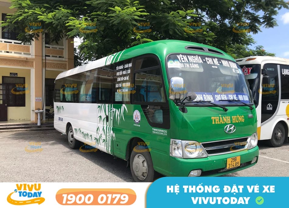 Nhà xe Thành Hưng tuyến xe Hà Nội đi Nho Quan Ninh Bình