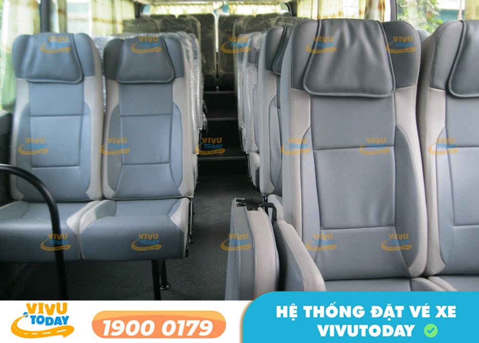 Tiện nghi xe ghế 29 chỗ của nhà xe Xuân Hùng