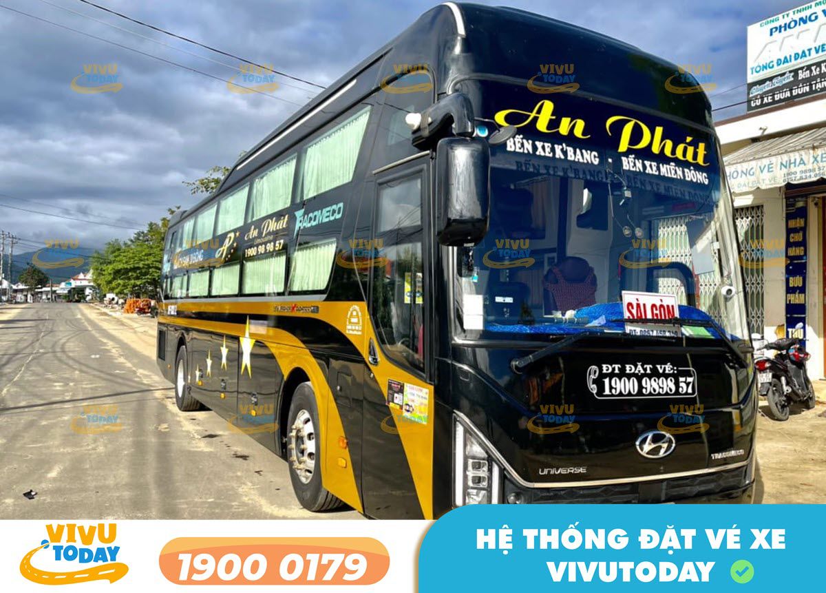 Xe khách An Phát đi Gia Lai từ bến xe An Sương