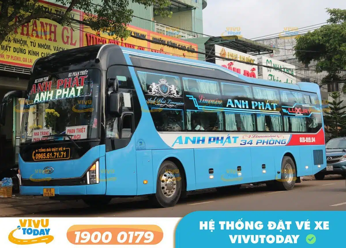 Nhà xe Anh Phát tuyến Đắk Lắk đi Bình Thuận