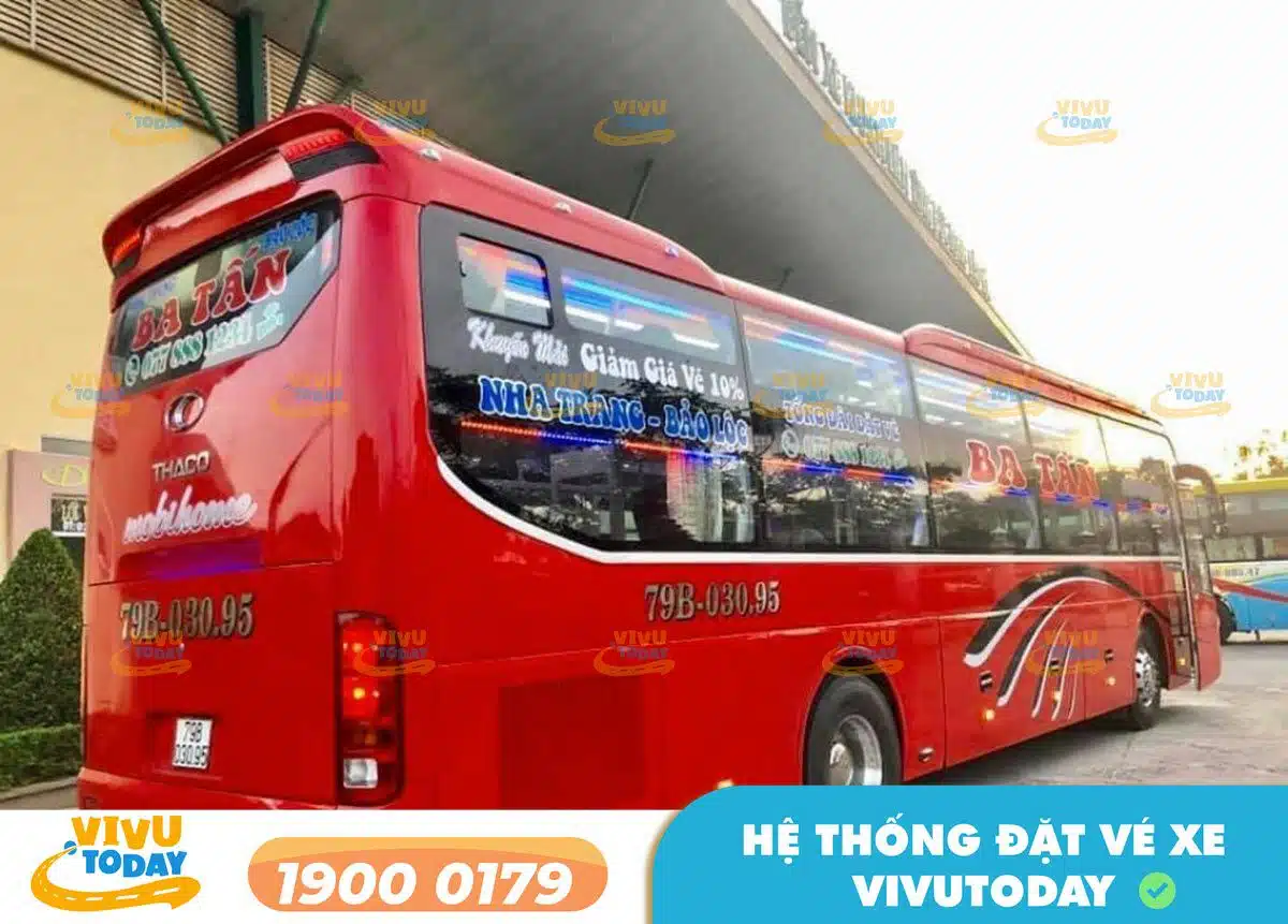Nhà xe Ba Tấn đi Đà Lạt - Lâm Đồng từ Cam Ranh - Khánh Hòa