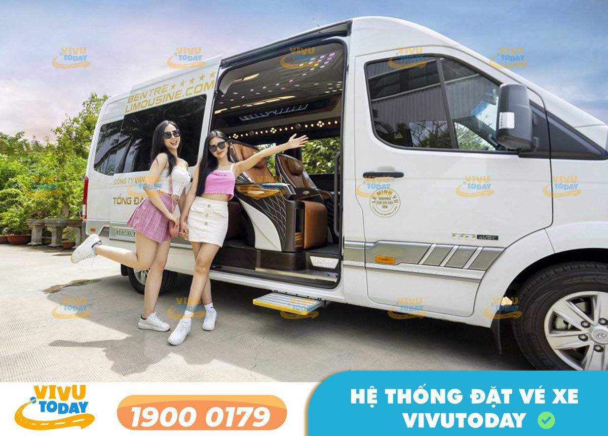 Nhà xe Bến Tre Limousine từ Mỏ Cày Nam - Bến Tre đi Sài Gòn