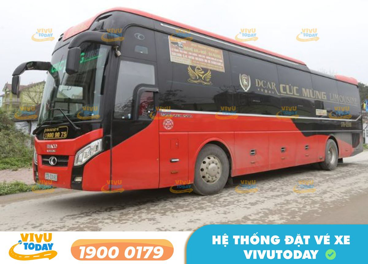 Hãng xe khách Cúc Mừng đi Nghệ An từ Bắc Giang