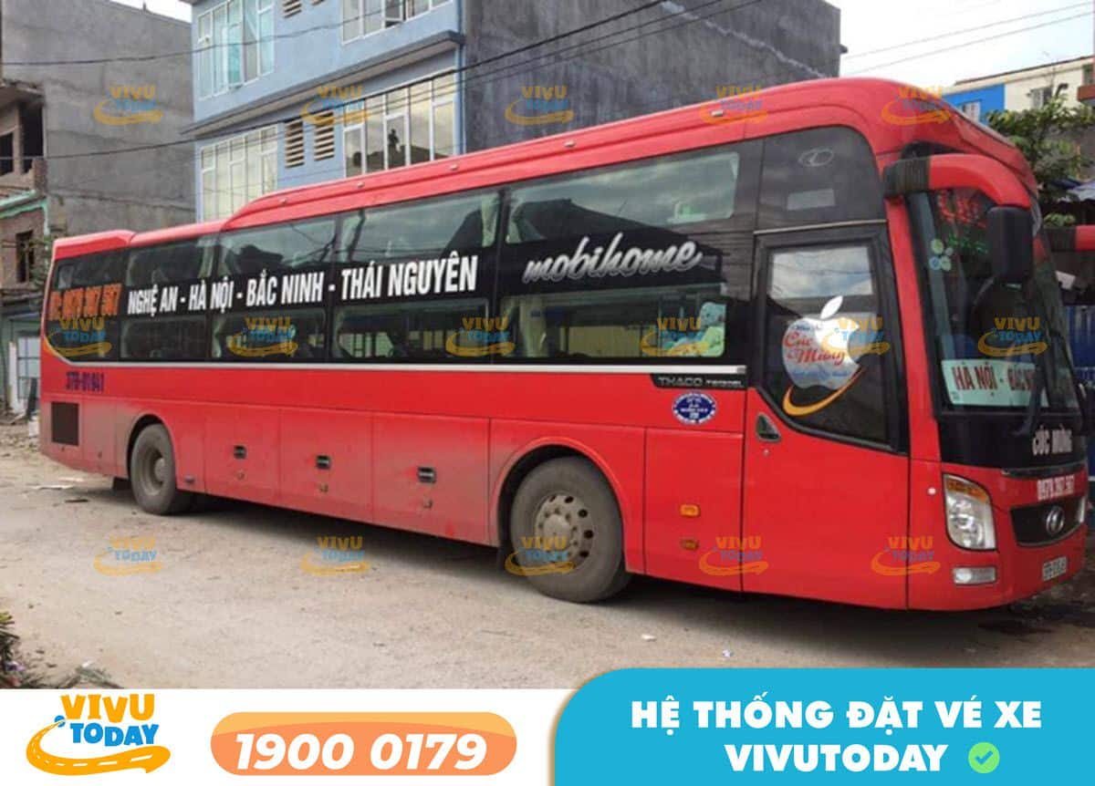 Nhà xe Cúc Mừng từ Hưng Yên đến Nghệ An