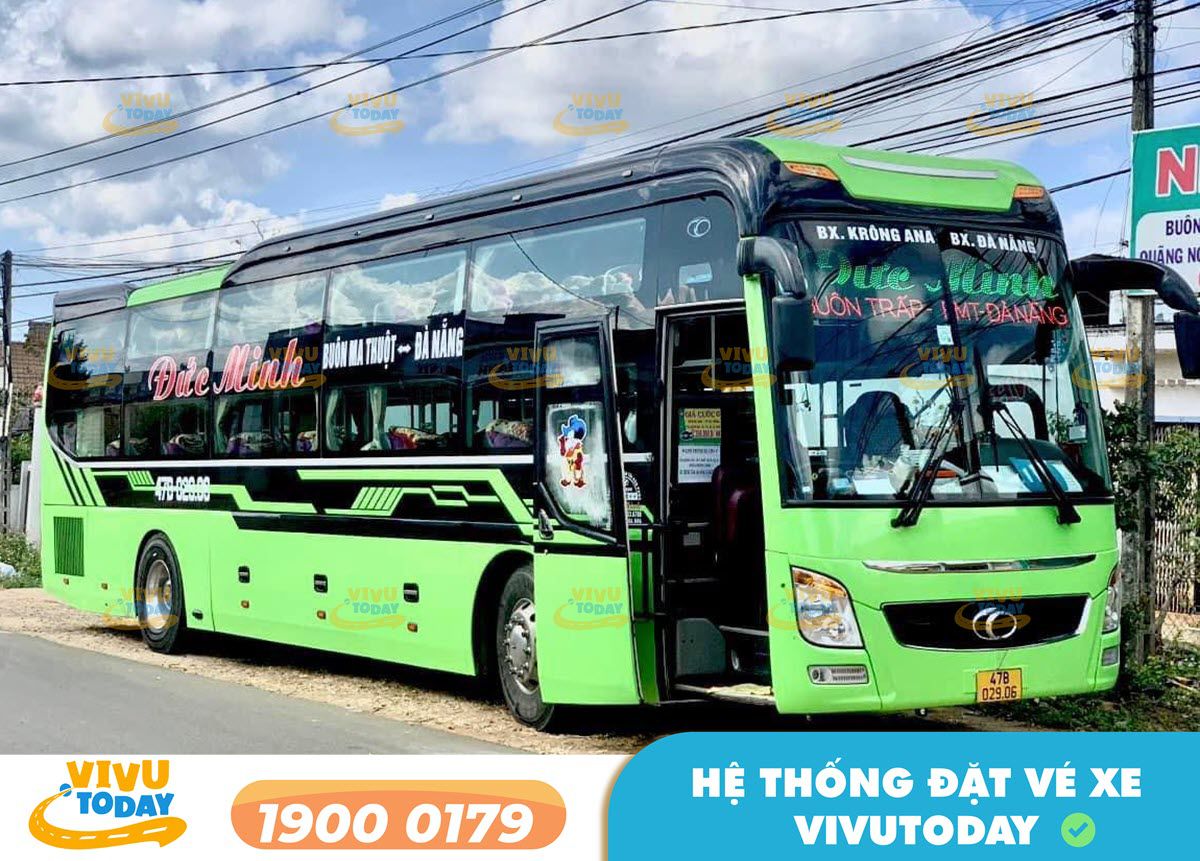 Xe khách Đức Minh từ Đắk Lắk đi Bến xe An Sương