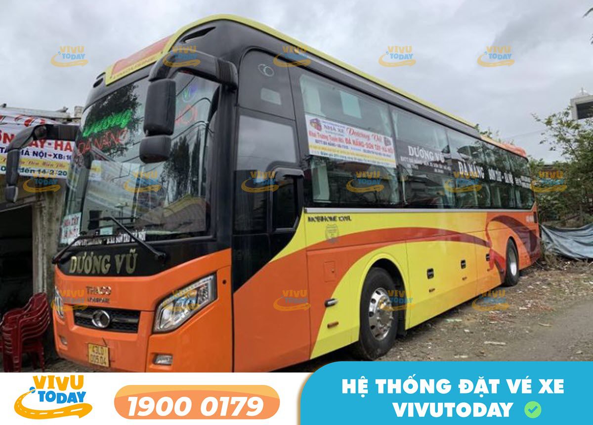 Xe khách Dương Vũ tuyến Nam Định - Thanh Hóa