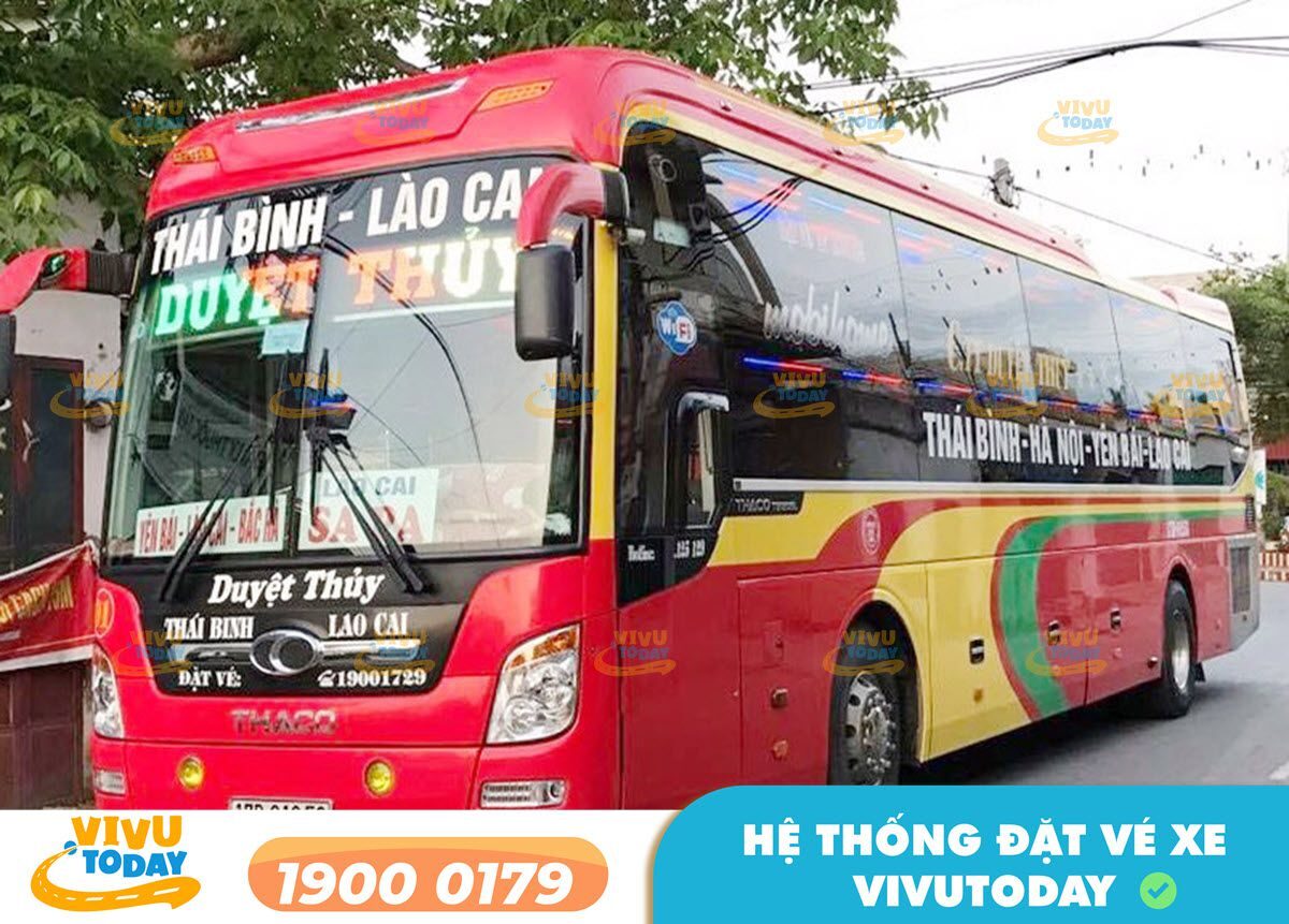 Nhà xe Duyệt Thủy từ Tiền Hải - Thái Bình đi Hà Nội