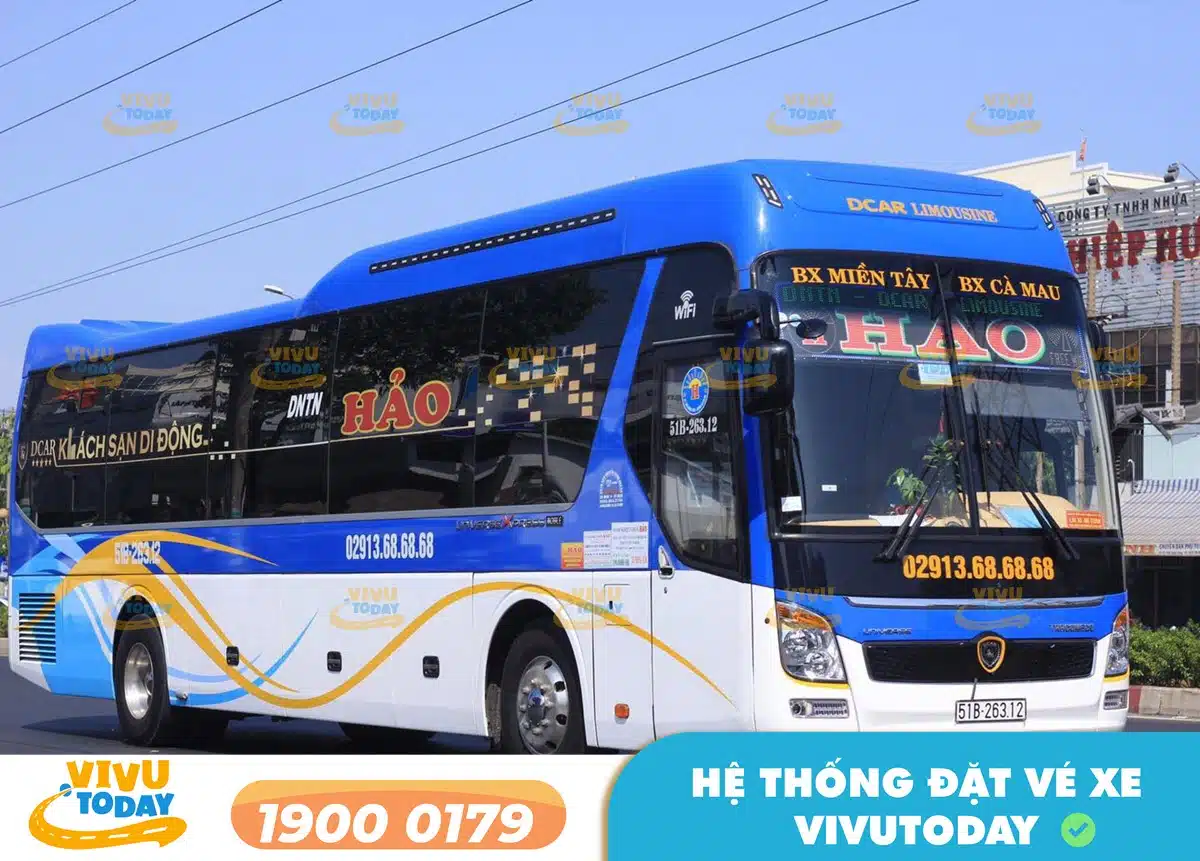 Xe khách Hảo đi Sài Gòn từ Năm Căn - Cà Mau