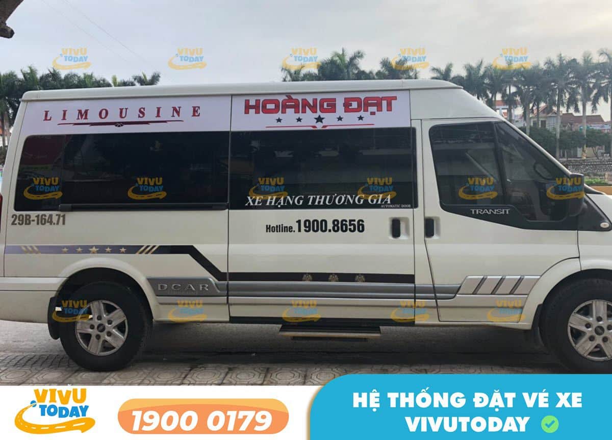 Nhà xe Hoàng Đạt Limousine đi Hà Nội từ Tiền Hải - Thái Bình