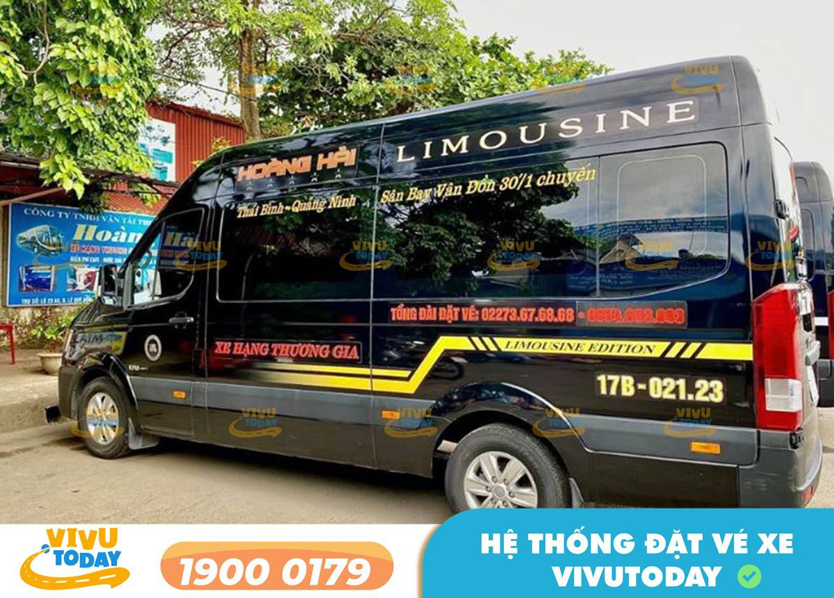 Nhà xe Hoàng Hải tuyến Thái Bình - Đà Nẵng