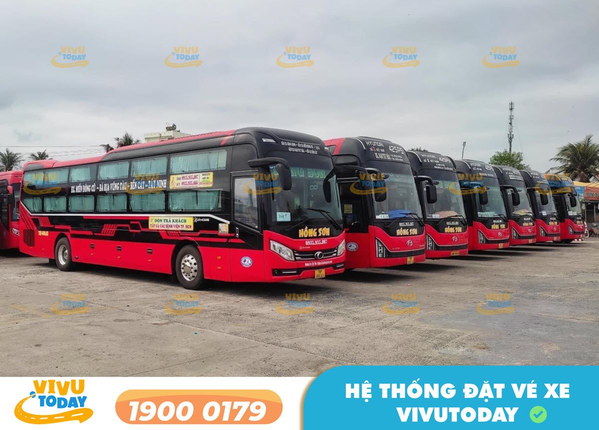 Xe khách Hồng Sơn đi Quy Nhơn Bình Định từ Quảng Ngãi
