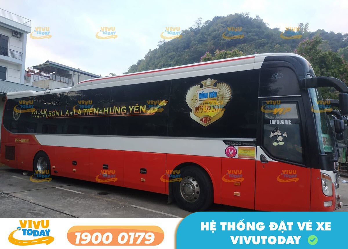 Nhà xe Hồng Tiên tuyến Hưng Yên - Sơn La