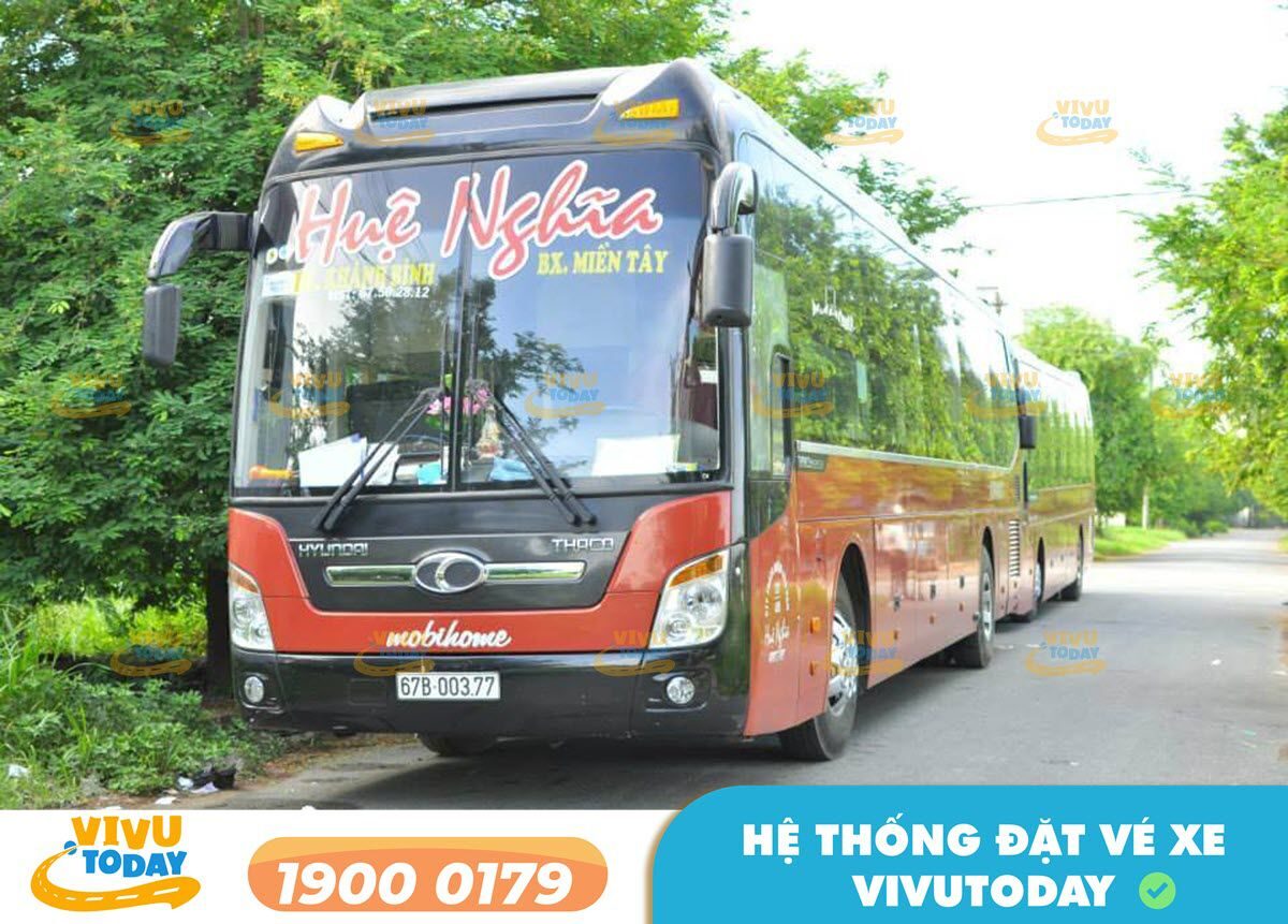 Nhà xe Huệ Nghĩa từ Châu Đốc - An Giang đi Hà Tiên - Kiên Giang