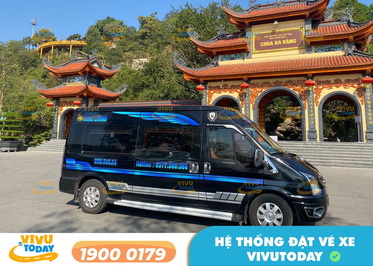 Xe khách Hùng Cường Limousine tuyến Bắc Ninh - Quảng Ninh
