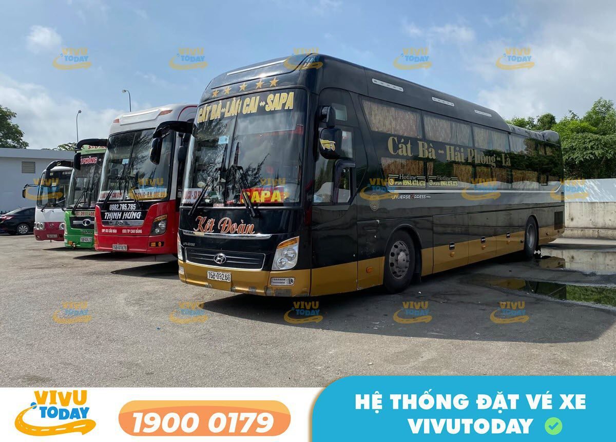 Nhà xe Kết Đoàn từ Sapa Lào Cai đi Hải Phòng