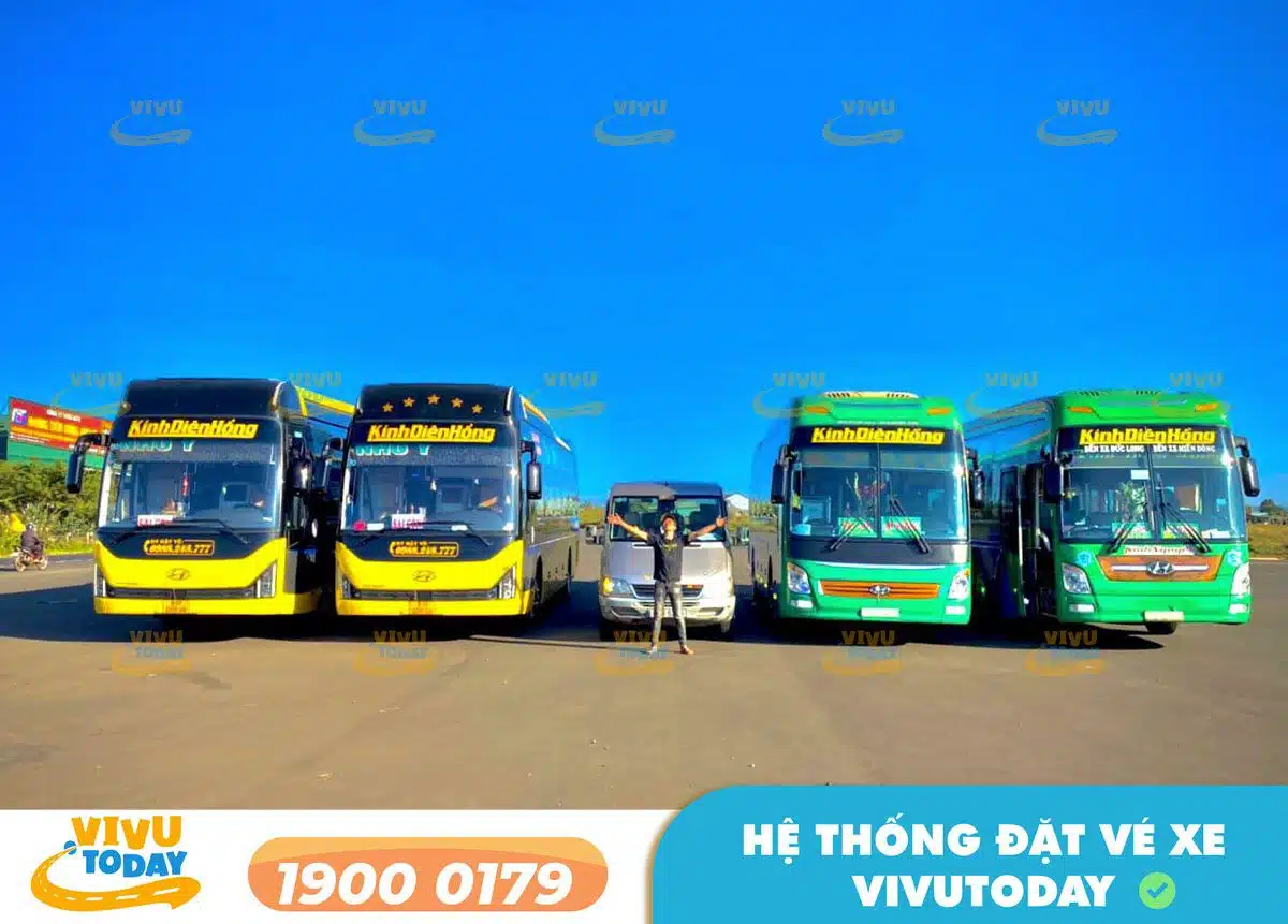 Nhà xe Kính Diên Hồng từ Gia Lai đi Sài Gòn