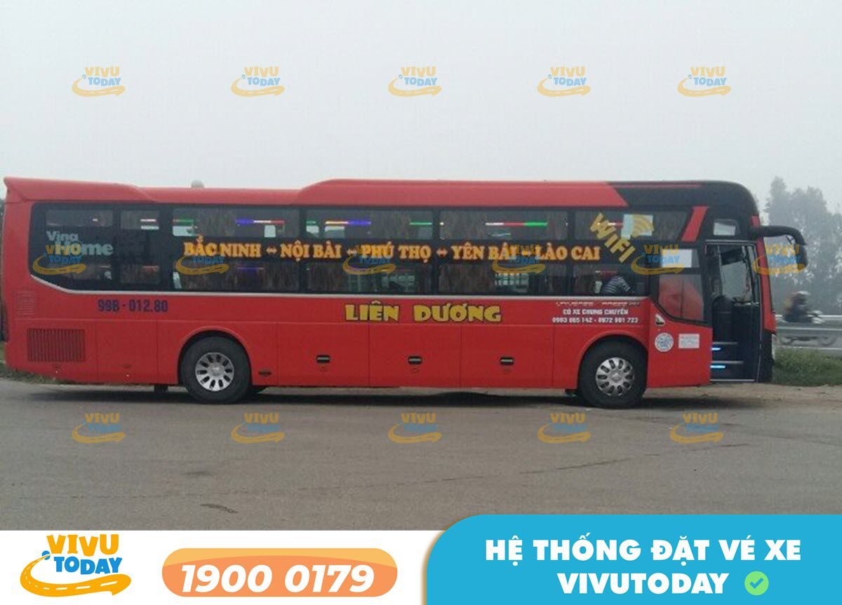 Nhà xe Liên Dương đi Lào Cai từ bến xe Mỹ Đình